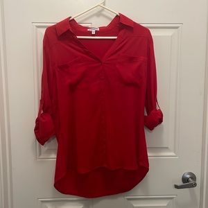 Express Red Portfino Shirt